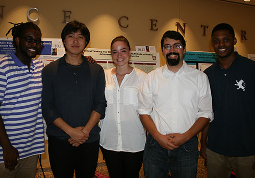 Kwame Adams,  Kangwon Cho, Daniel Long (Sociology Department)